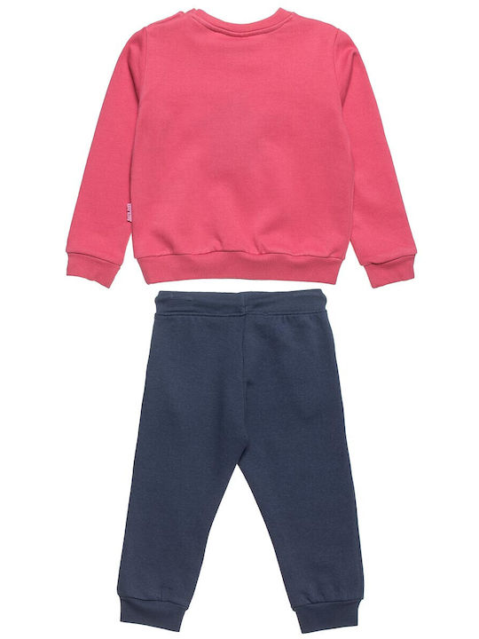 Kinder Sweatpants Set - Jogginganzug Rosa 2Stück