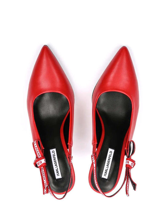 Red Heels with Strap