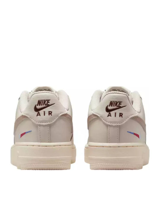 Air Force 1 Lv8 Παιδικά Sneakers Μπεζ