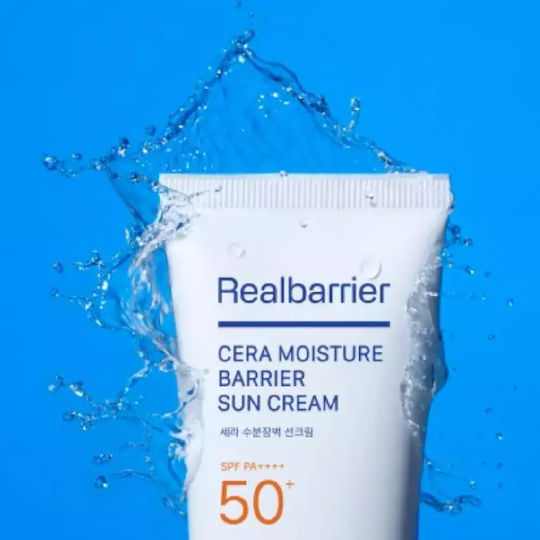 Real Barrier Cera Moisture Barrier Cremă de Față cu Protecție Solară SPF50 50ml