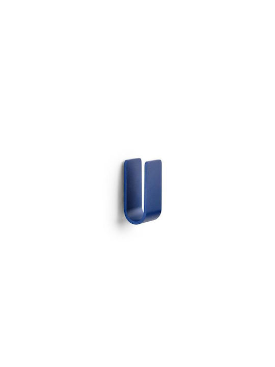 Zone Denmark Single Wall-Mounted Bathroom Hook ​3.5x3.4cm Blue