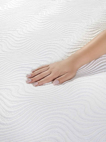 Charisma Schutzauflage Doppel Wasserdicht Allover Tencel Weiß 150x200+35cm