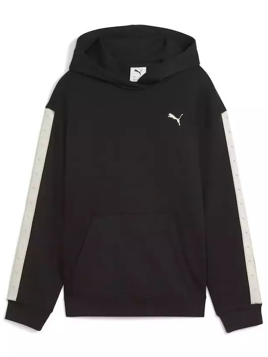 Παιδικό Φούτερ με Κουκούλα Black Hoodie Fl
