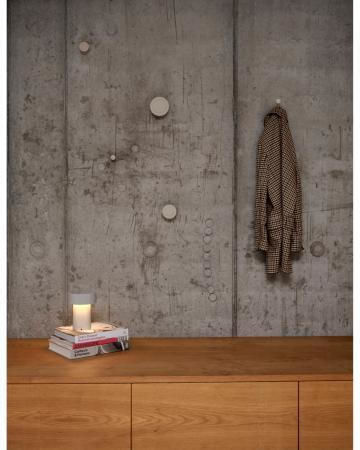 Zone Denmark Wall Hanger Wooden Beige 10x10x4.5cm