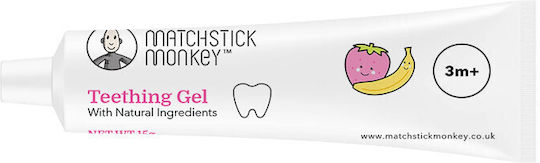 Matchstick Monkey Gum Relief 15gr 3m+