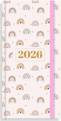 Diakakis Imports Weekly Diary 8x16cm 4 Designs River 1 Piece 000587117