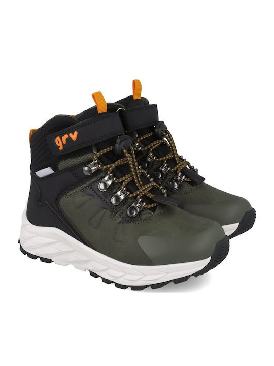 Anatomice Ghete Copii cu Velcro Kaki