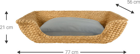 Katzenbett Janessa-Länge 77cm Maße Länge 77Breite 56Höhe 21