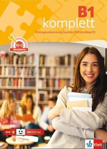 B1 Komplett Pack Übungs Und Testbuch Mit Audios & Videos Online + Klett Book-app + Griechisches Begleitheft Σετ 2 Τεμ