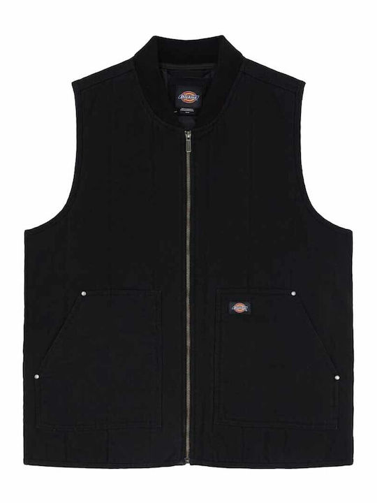 Canvas Jacket Puffer Black