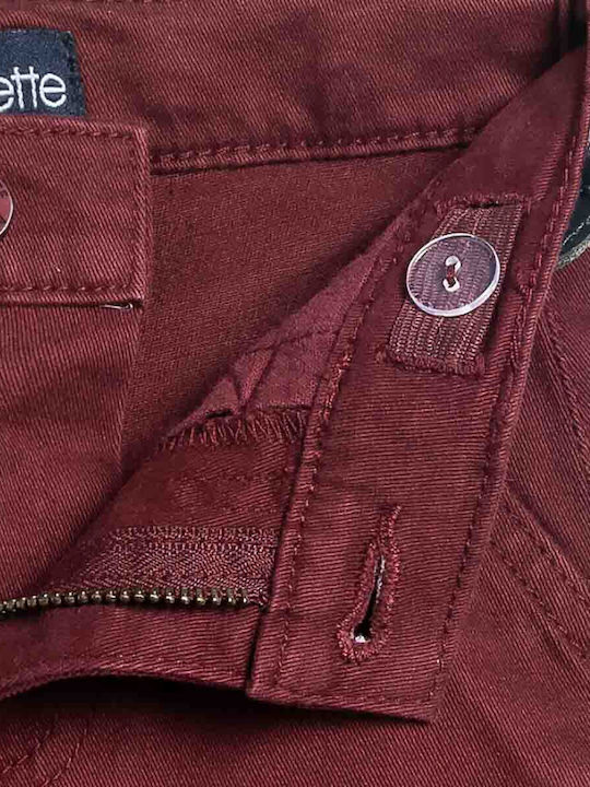 Kids' Pants Burgundy