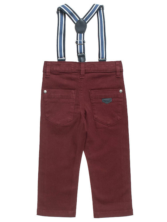 Kids' Pants Burgundy