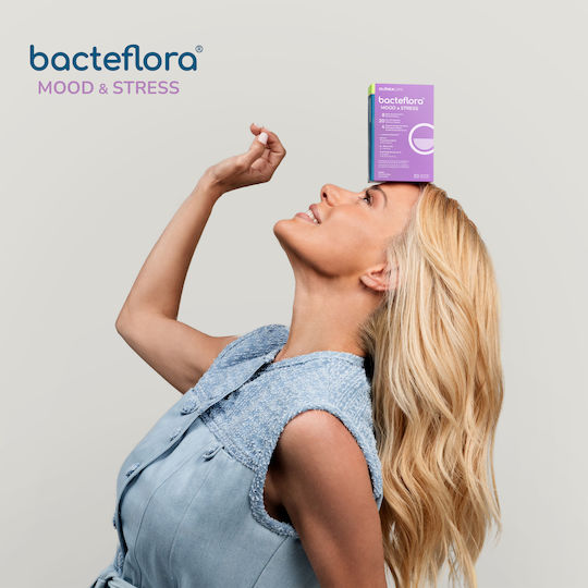 Olonea Bacteflora Mood & Stress Συμπλήρωμα για την Μνήμη & τη Συγκέντρωση 30 κάψουλες
