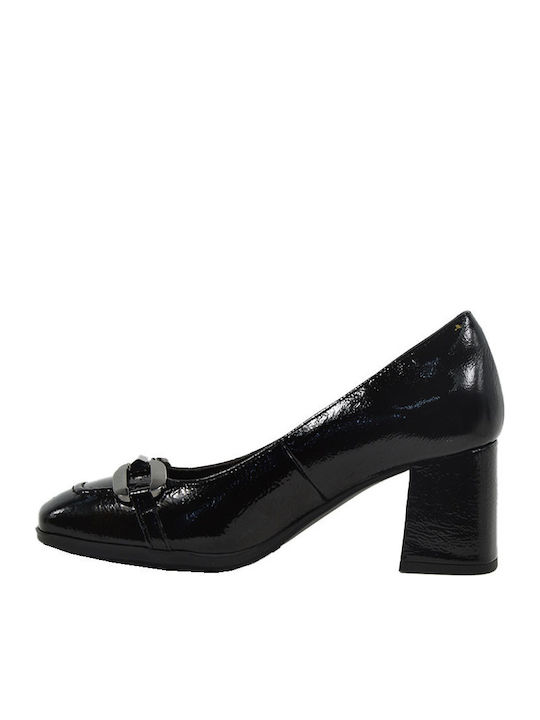 Anatomic Leather Black Heels