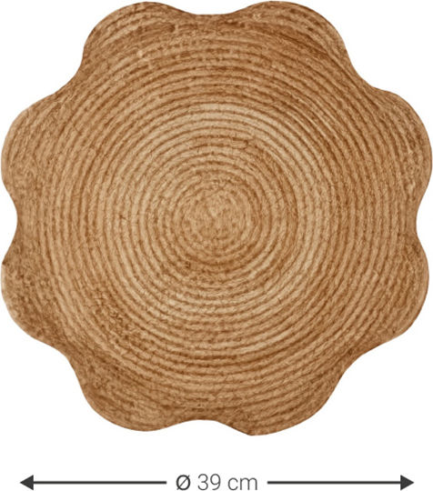 Polihome Starmie Σουπλά Rattan 35x35cm