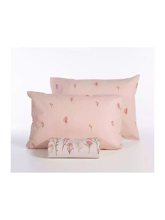 Nef-Nef Homeware Duvet Cover Set Cotton Queen with 2 Pillowcases 240x230 Fragesca Ecru