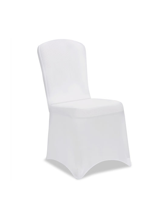 Monzana Husă Elastică Scaun Alb 55εκ. 1buc 105103