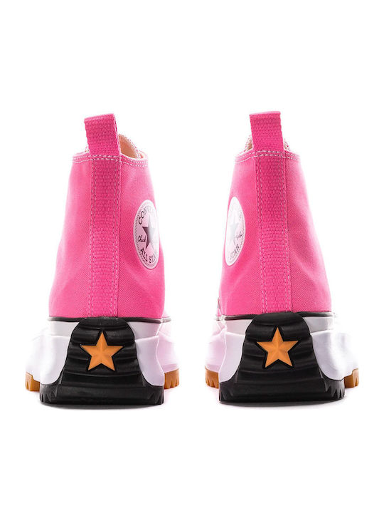 Run Star Hike Platform Γυναικεία Μποτάκια Ροζ