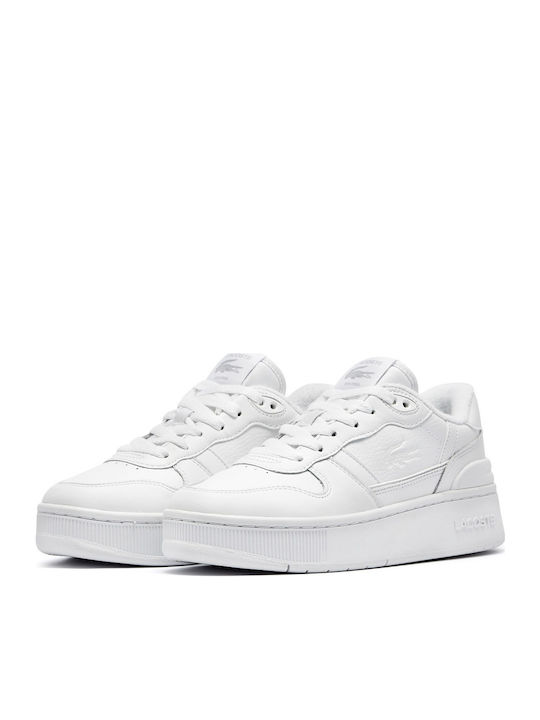 T-Clip Flatforms Sneakers White