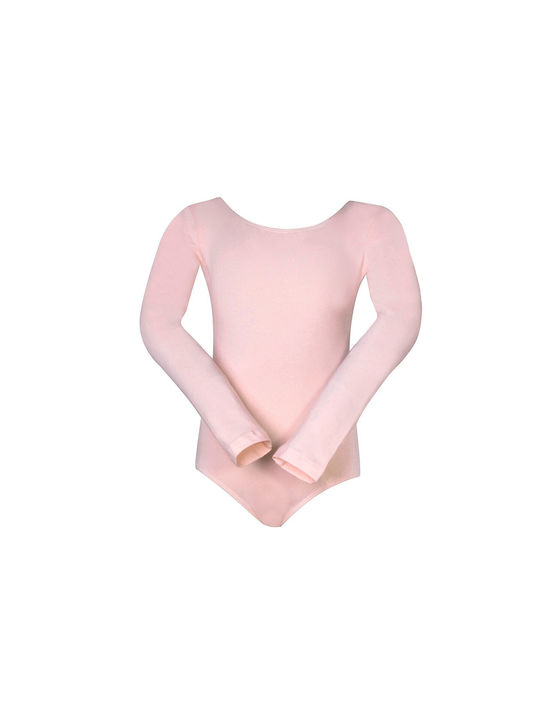 Godance Leotard Kids' Long Sleeve Pink Bodysuit