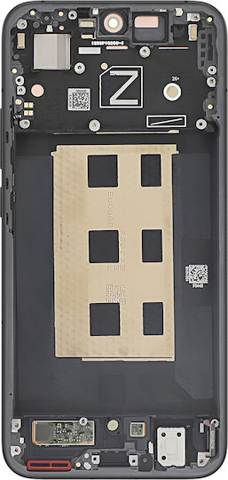 Relife Komplettbildschirm Oppo Reno 13 LCD Panel Vorinstalliertes Chassis Glas Schwarz