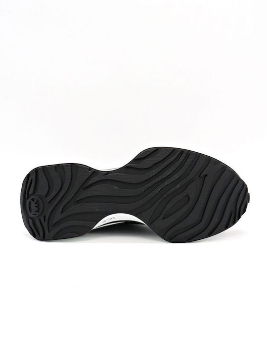 Ari Stretch Knit & Leather Slip On Sneakers Γυναικεία Slip-On Μαύρα