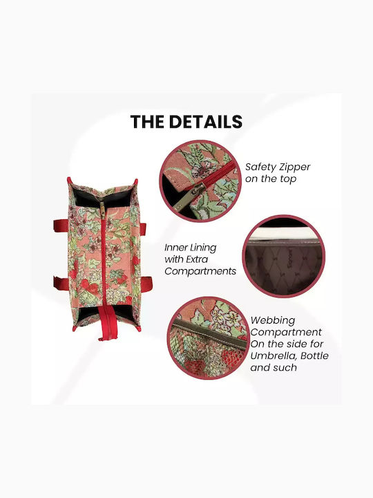 Signare Τσάντα Shopper Wild Strawberry