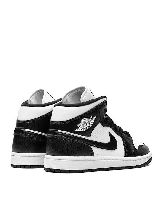 Air  1 Mid Boots White / Black
