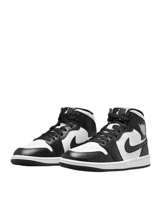 Air  1 Mid Boots White / Black