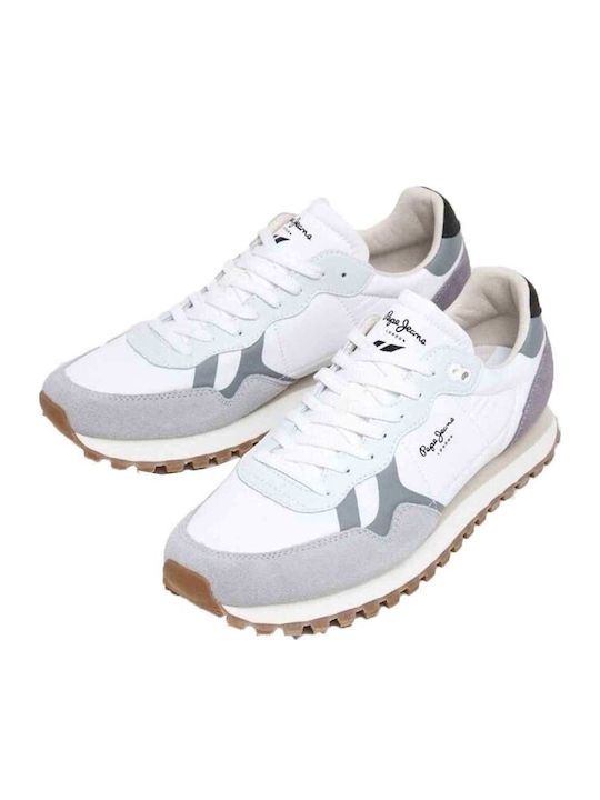 Pepe Jeans Brit Sneakers Λευκά