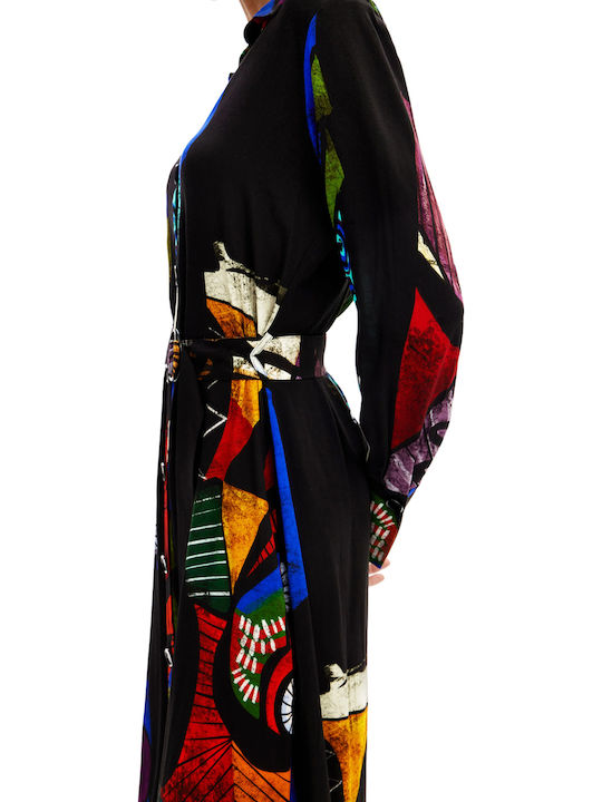 By M. Christian Lacroix Midi Shirt Dress Black
