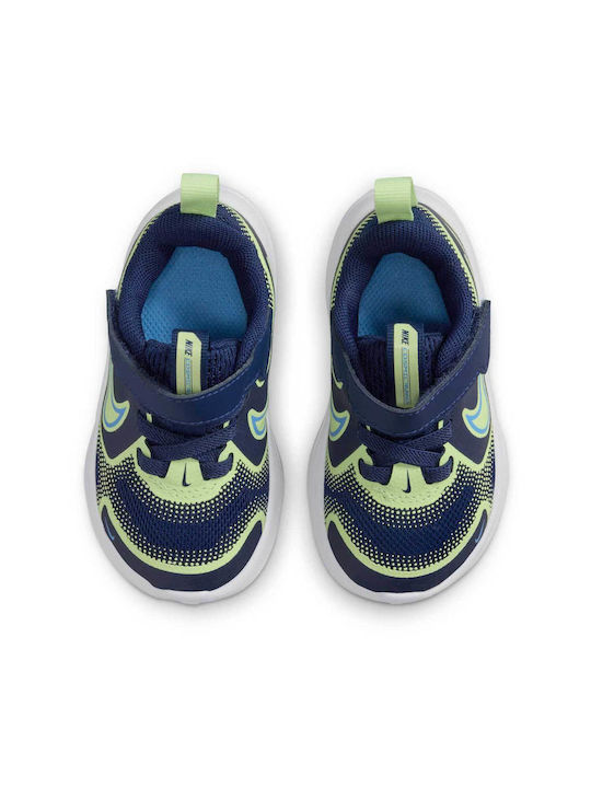 Cosmic Runner Încălțăminte Sport Copii Alergare cu Închidere Hoop & Loop Albastre