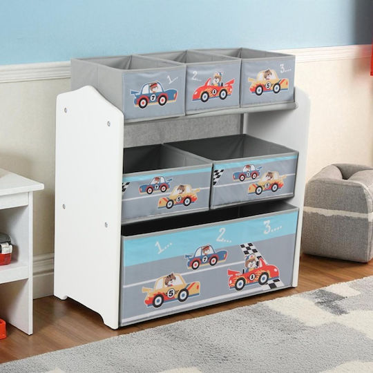 U-Grow Spielzeug Aufbewahrungssystem Grün 63x30x60cm 1Stück