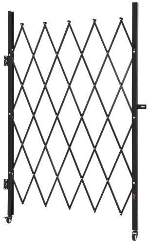 Vevor Metal Fence Gate in Black Color xcm