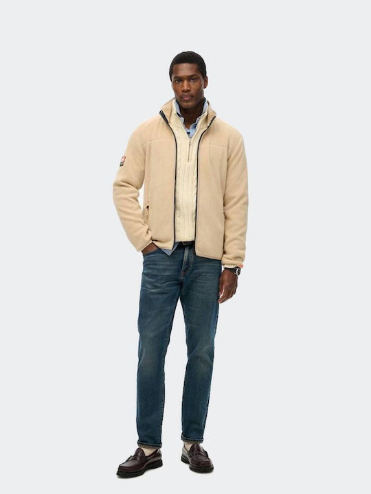 D2 Ovin Men's Cardigan Beige