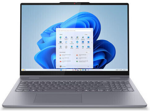 Lenovo IdeaPad 5 2-в-1 16IAL10 16" IPS FHD+ Touchscreen (Ultra 7-255U/16GB/512GB SSD/W11 Home) Луна Сиво (Английски САЩ Клавиатура)