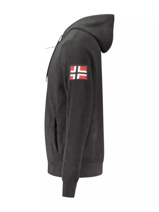 Cardigan With Hood Black
