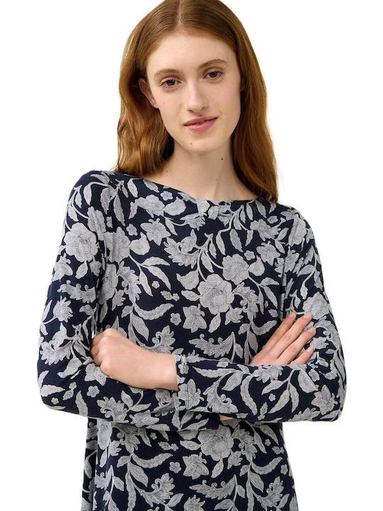 Vamp Sommer Damen Nachthemd Blue
