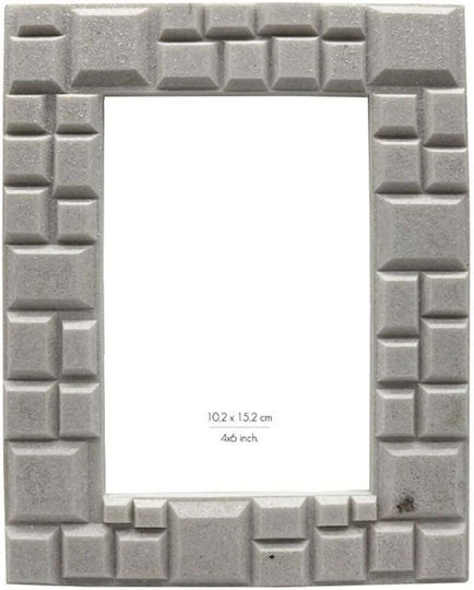 Cubic Κορνιζα Polyresin Γυαλι Λευκο 17x2xh21cm C482207