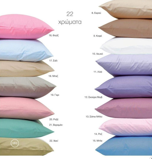 Borea Bettlaken Super-Doppel mit Gummiband 160x200+40cm. Solid 17.Σιέλ