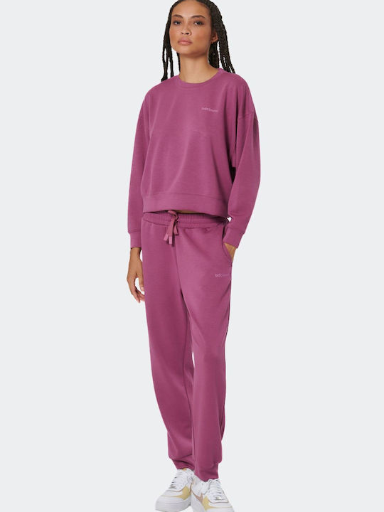 Παντελόνι Φόρμας με Λάστιχο Crushed Berry