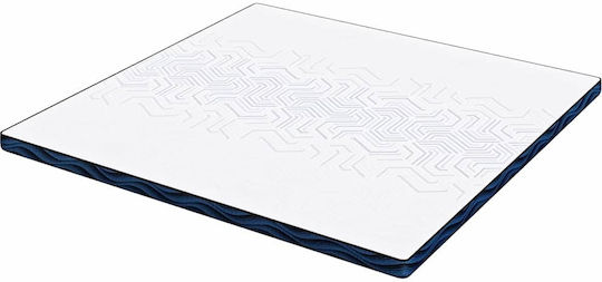 vidaXL Topper King Size Poliester 200x200x8buc