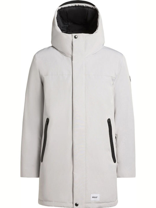 Winter Jacket Parka Waterproof Gray