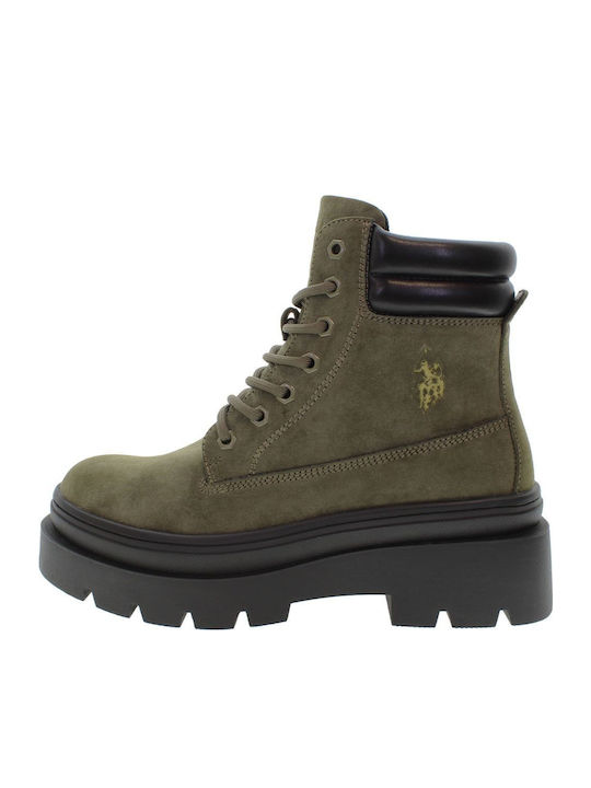 Shona Women's Ankle Boots Green