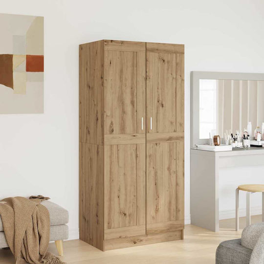 Doppeltür Kleiderschrank Artisian Oak 82.5x51.5x180cm