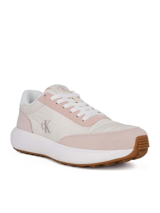 Calvin Klein Turnschuhe Creamy White / Whisper Pink Calvin Klein Turnschuhe Creamy White / Whisper Pink