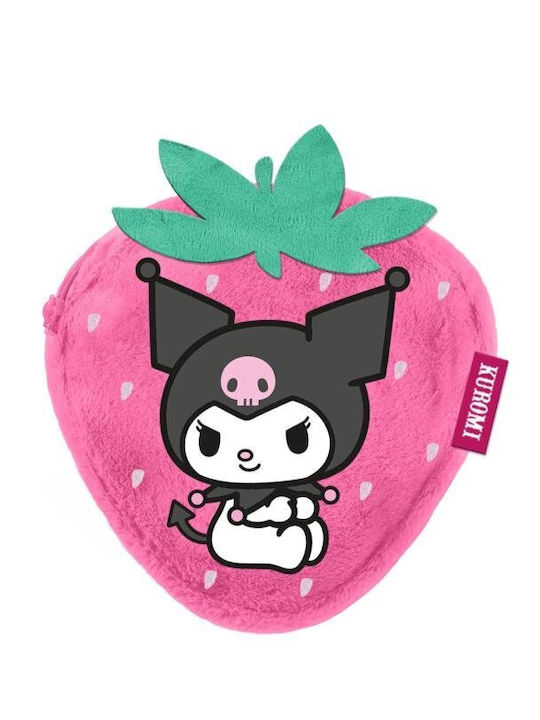 Karactermania Kuromi Παιδικό Πορτοφόλι Κερμάτων Ροζ