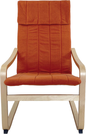 Armchair Orange 60x71x105cm