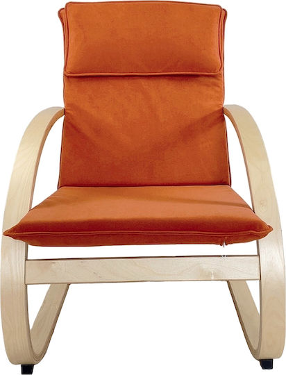 Armchair Orange 67x78x92cm