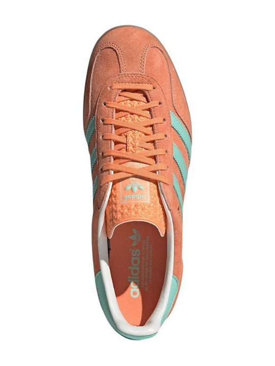 Gazelle Indoor Ανδρικά Sneakers Easy Orange / Clear Mint / Gum
